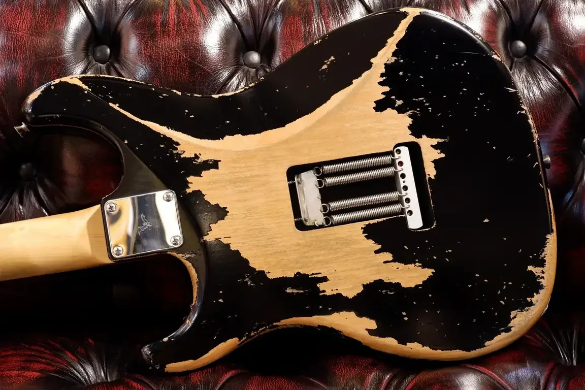 Sugi Limited SGZ R SSS ALD/HM · Black Heavy Aged · Instrument photo 10
