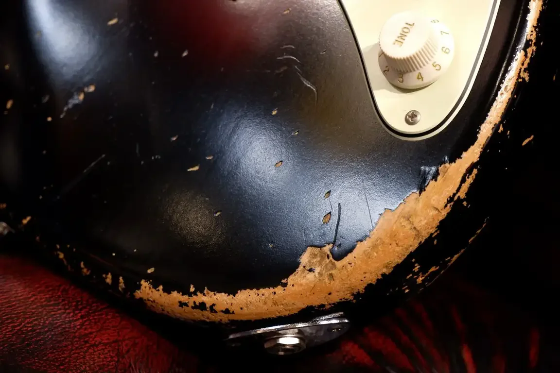 Sugi Limited SGZ R SSS ALD/HM · Black Heavy Aged · Instrument photo 8