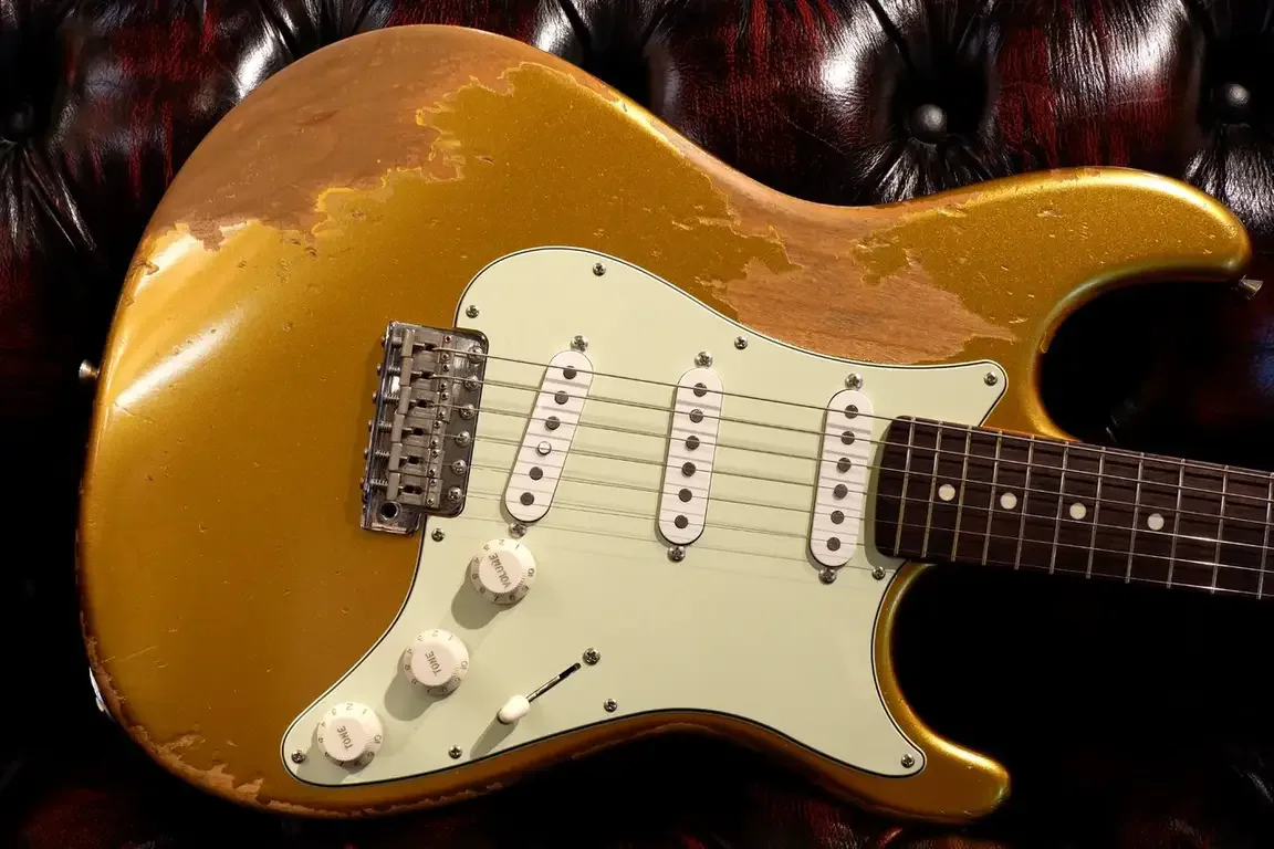 Sugi Limited SGZ R SSS ALD/HM · Fire Mist Gold Heavy Aged · Instrument photo 2