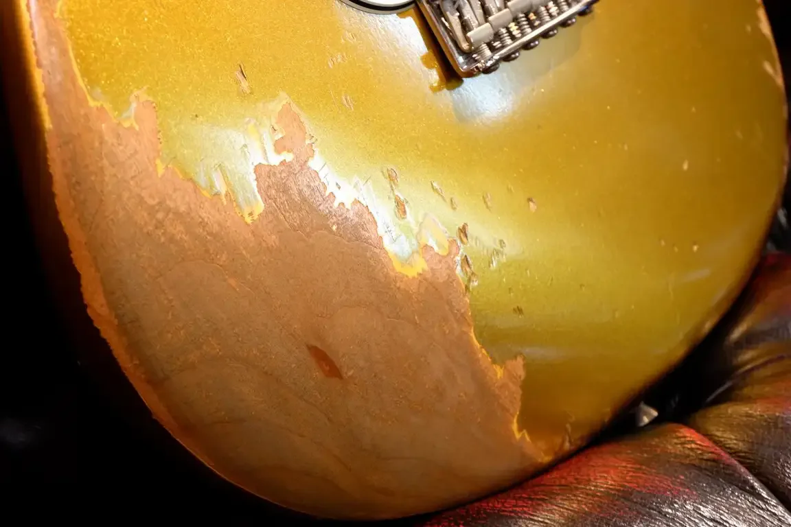 Sugi Limited SGZ R SSS ALD/HM · Fire Mist Gold Heavy Aged · Instrument photo 4
