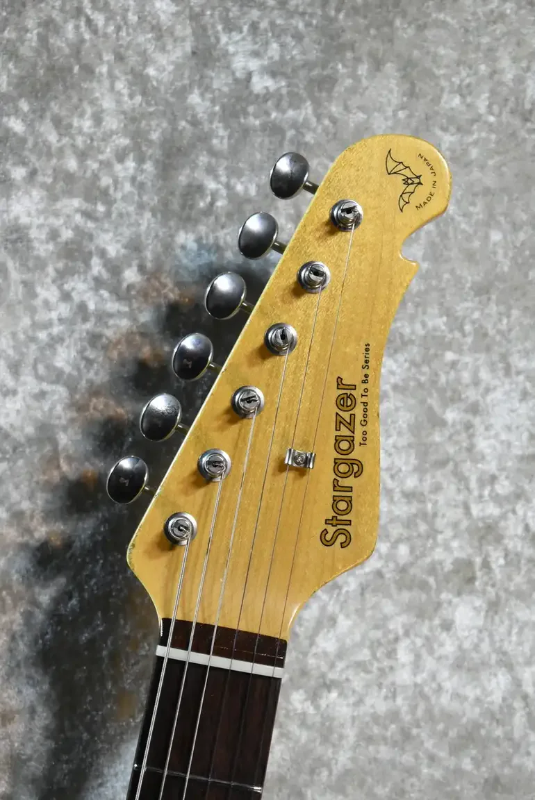 Sugi Stargazer SSS Heavy Aged Limited · Olympic White · Instrument photo 4