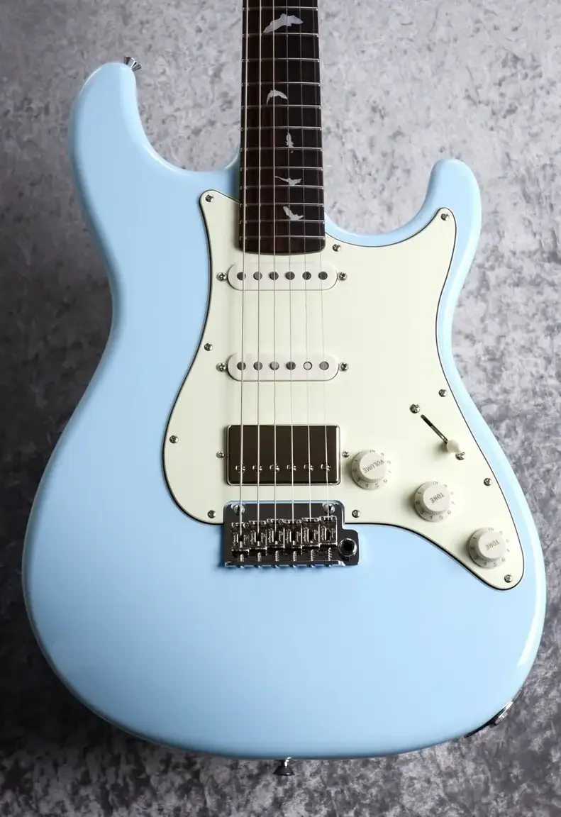 Sugi SGZ R SSH ALD/HM Bat Inlay · Sonic Blue · Instrument photo 6