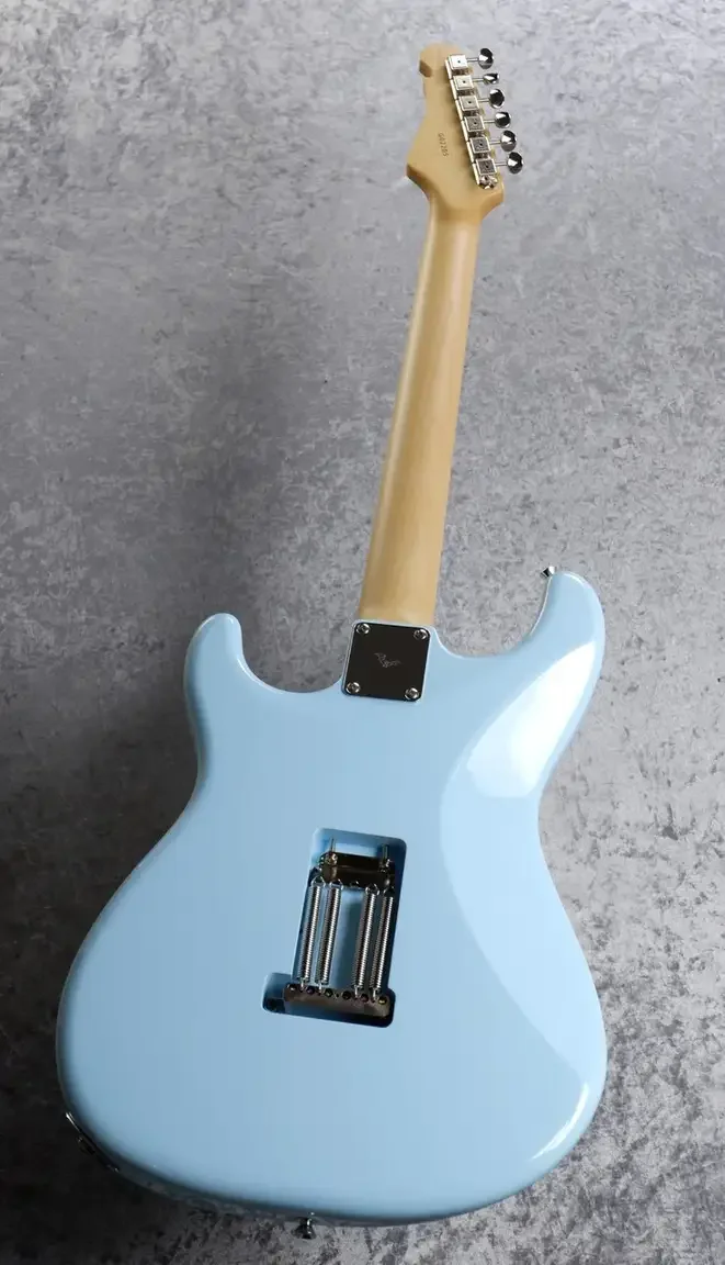 Sugi SGZ R SSH ALD/HM Bat Inlay · Sonic Blue · Instrument photo 8